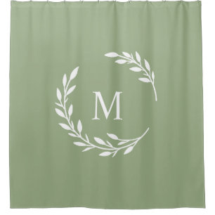 Cortina Para Box Laurel Monogrammed