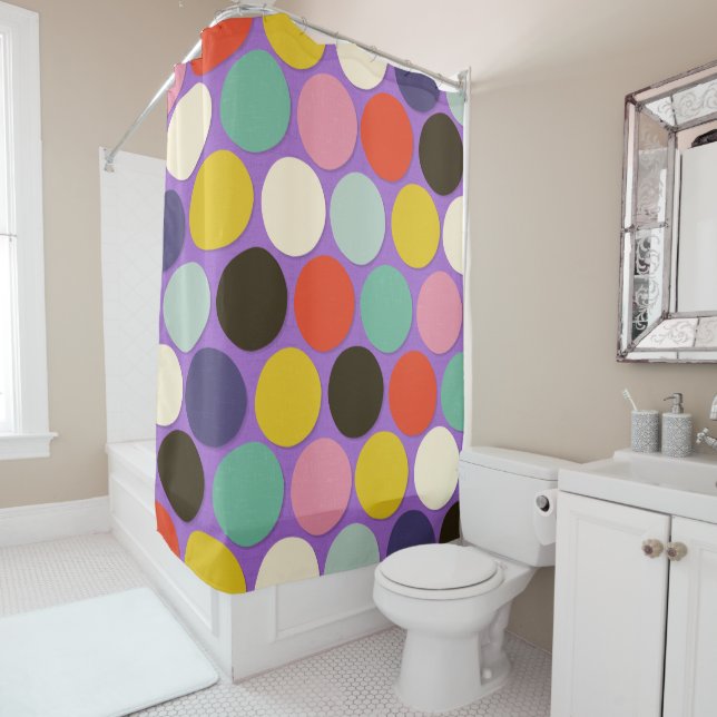 Cortina Para Box lavanda de mancha (In Situ)