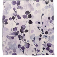 Lavanda Eucalyptus Watercolor Floral