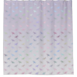 Cortina Para Box Lavanda Ombre Dragonflies