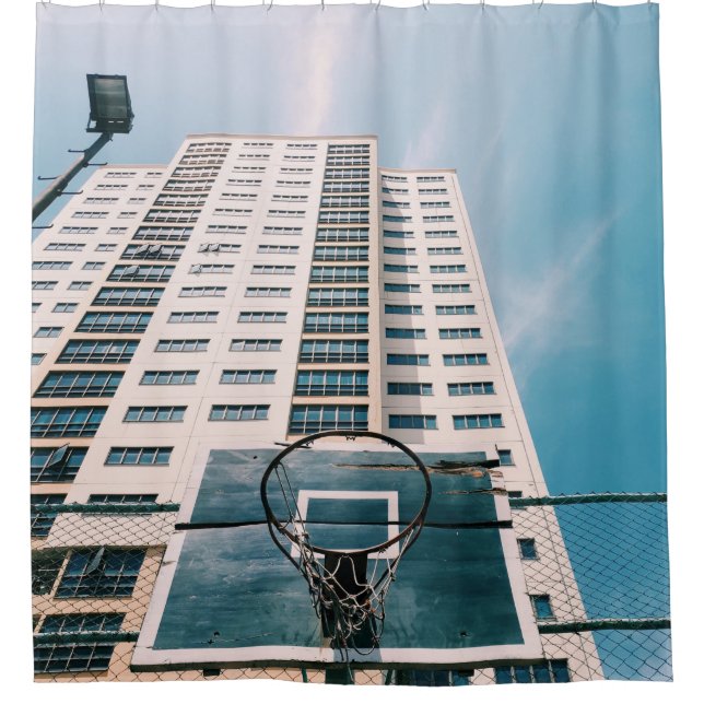 Cortina Para Box Legal Hoop de Basquete (Frente)