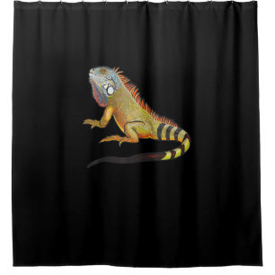 Cortina Para Box Legal Iguana Tropical Lizard, Pet Gift