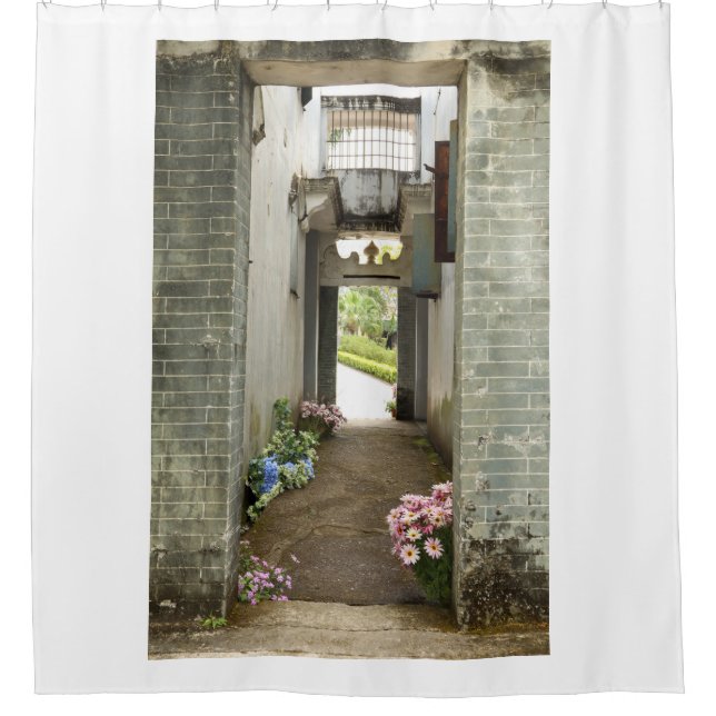 Cortina Para Box Li Garden Series: Floral Corridor  (Frente)