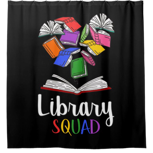 Cortina Para Box Library Squad I (Frente)