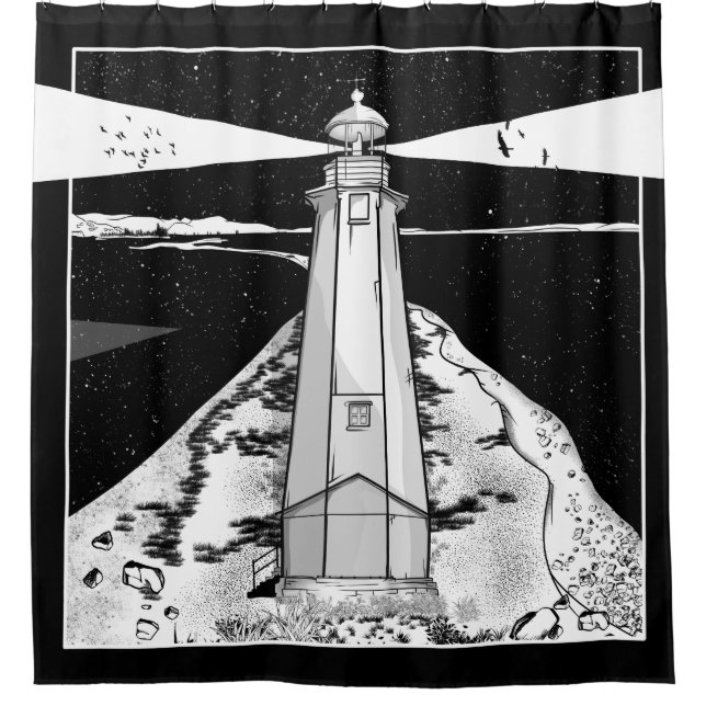 Cortina Para Box Lifhthouse Nelson Nova Zelândia (Frente)