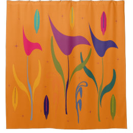 Cortina Para Box Lily Floral de Cólvora