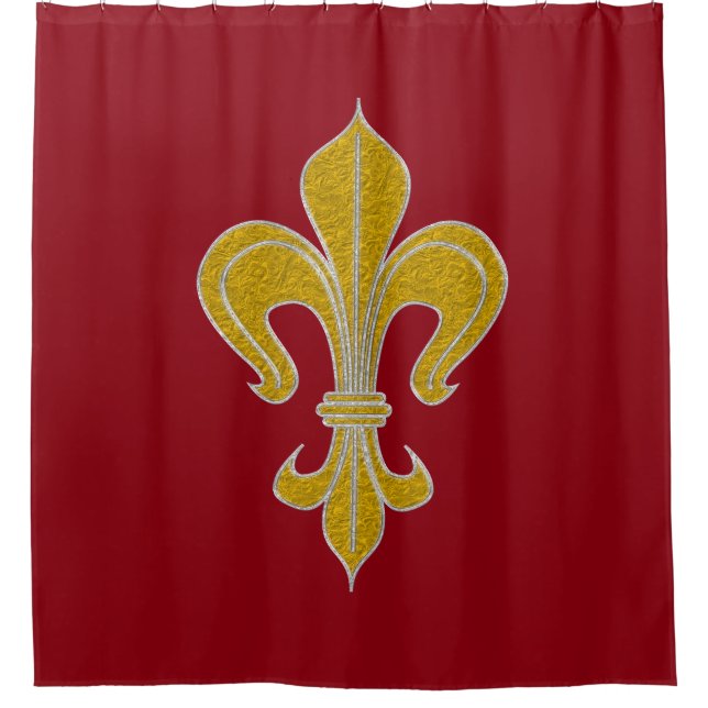 Cortina Para Box Lily gold prata + seu Backgr. & ideias (Frente)