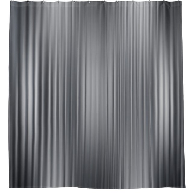 Cortina Para Box Linda cinza vertical com l (Frente)