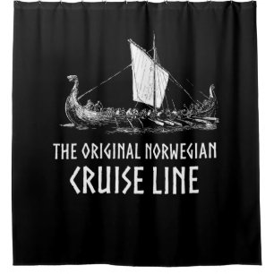 Cortina Para Box Linha De Cruzeiro De Viagem De Navio Odin E Valhal