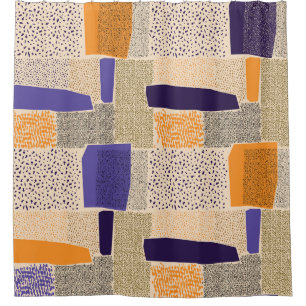 Cortina Para Box Linhas Geométricas Disparadas: Abstrato Art