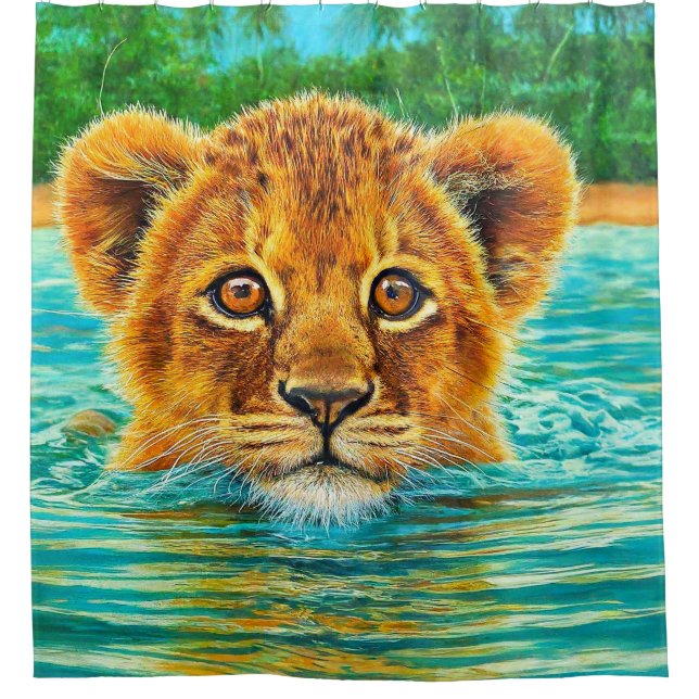 Cortina Para Box Lion Cub (Frente)