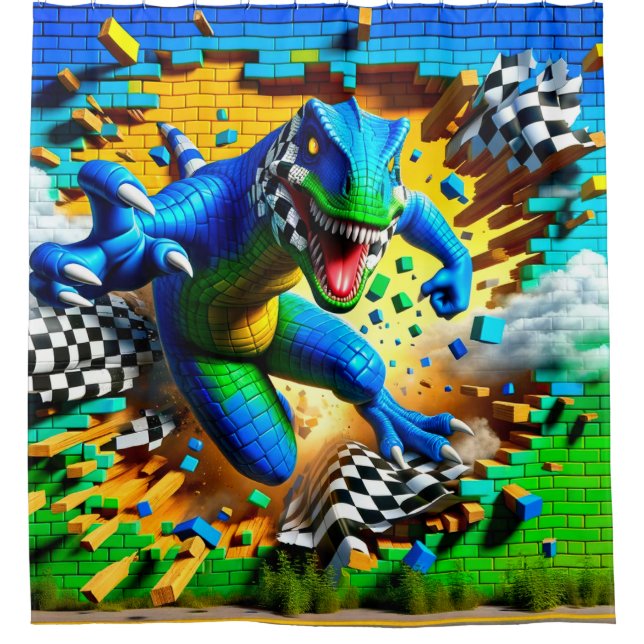 Cortina Para Box Lizard Art (Frente)
