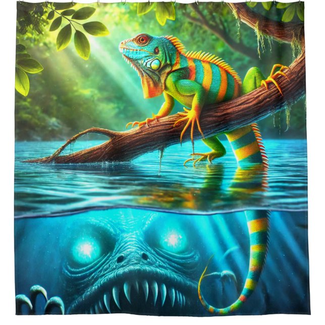 Cortina Para Box Lizard e Monster (Frente)