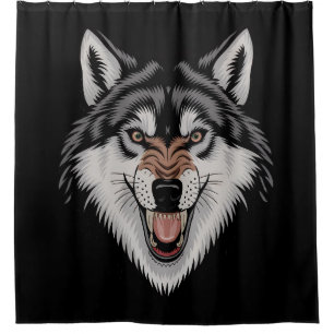 Cortina Para Box Lobo zangado