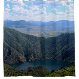 Cortina Para Box Looking Down At The Gunnison River