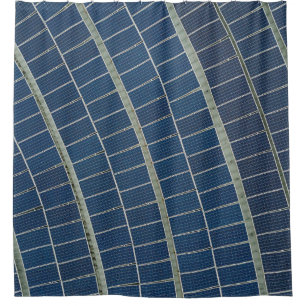 Cortina Para Box Lote de painéis solares azuis