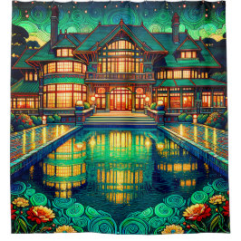 Cortina Para Box "Luminoso: Reflexões à Luz do Crepúsculo"