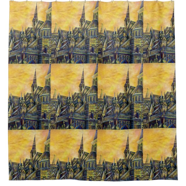 Cortina Para Box Luz no espaço (Frente)