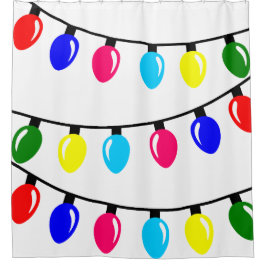 Cortina Para Box Luzes de Natal