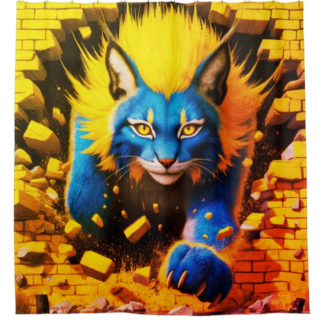 Cortina Para Box Lynx Art (Frente)