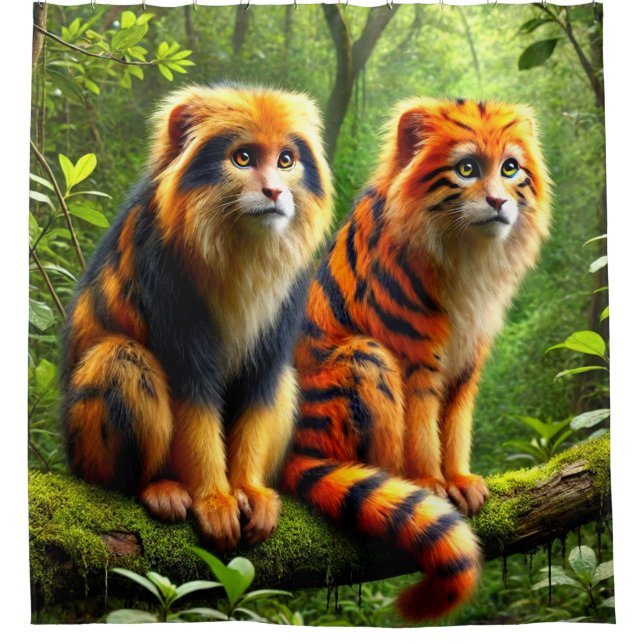 Cortina Para Box Macacos Fantasy (Frente)