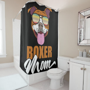 Cortina Para Box Mãe do Boxer Personalizado Para Minha Mãe