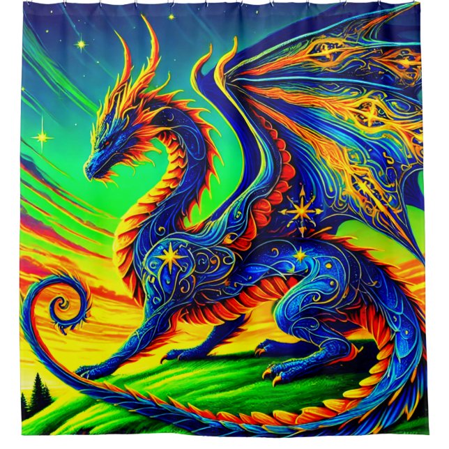Cortina Para Box Majexpressa Dragon (Frente)