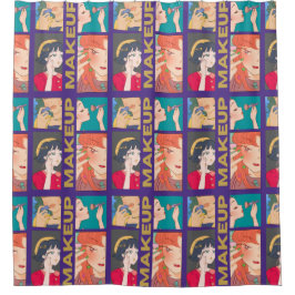 CORTINA PARA BOX MAKEUP ANIME AMIGOS