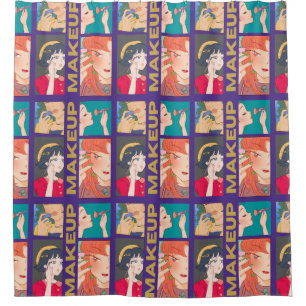 CORTINA PARA BOX MAKEUP ANIME AMIGOS