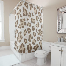 Manchas de leopardo bege e marrom pastel