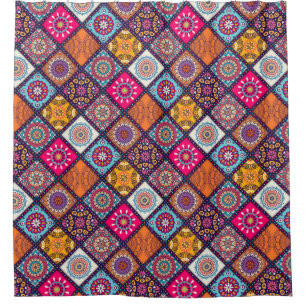 Cortina Para Box Mandala Pattern