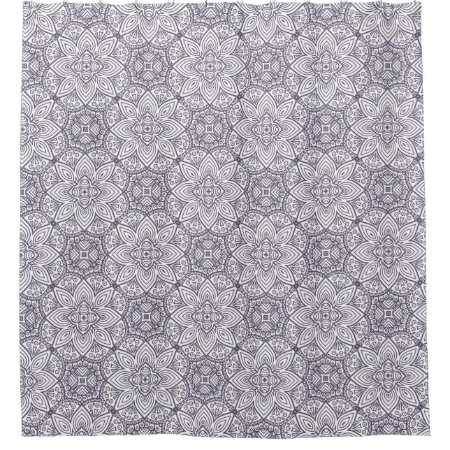 Cortina Para Box Mandala Pattern (Frente)