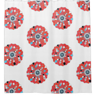 Cortina Para Box Mandala Shower curtain 