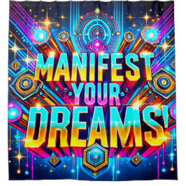 Cortina Para Box Manifesto seus sonhos