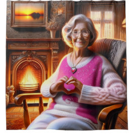 Cortina Para Box Mãos do Coração