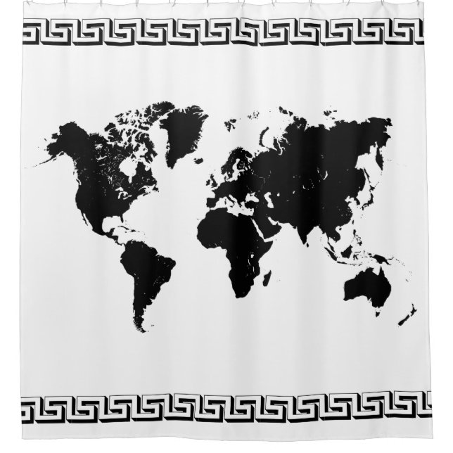 CORTINA PARA BOX MAPA MUNDIAL (Frente)