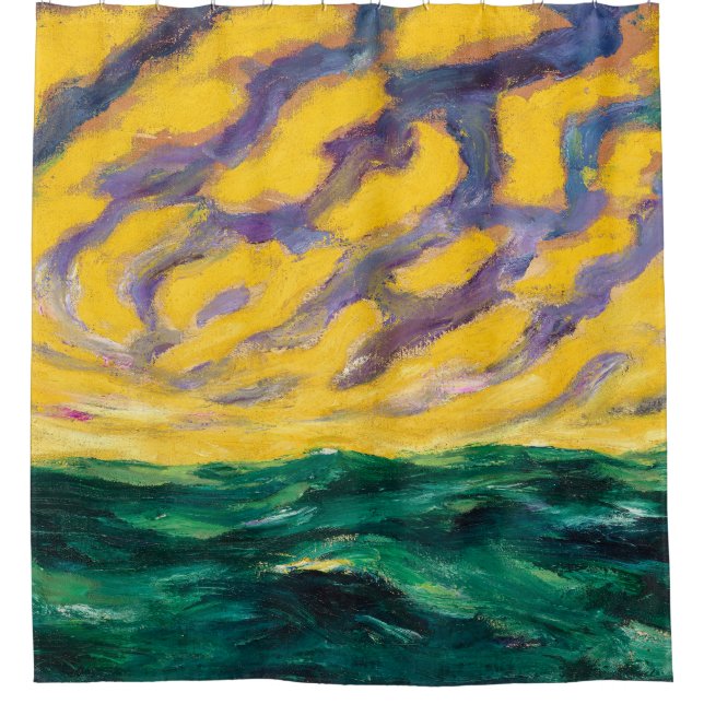 Cortina Para Box Mar de Outono | Emil Nolde | (Frente)