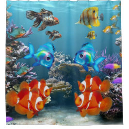 Cortina Para Box Mar Subaquático