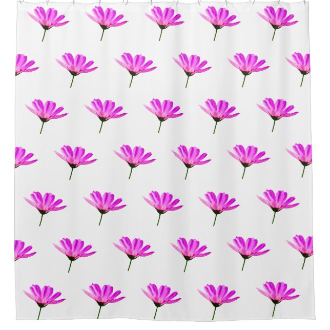 Cortina Para Box Margarida Rosa (Frente)