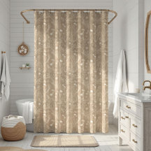 Marrom Floral Bege Elegante