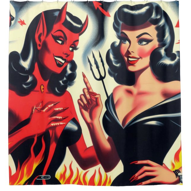 Cortina Para Box Mau Girls (Frente)