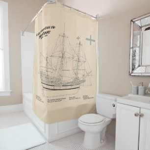 Cortina Para Box Mayflower - Planos de projeto de remessa SD