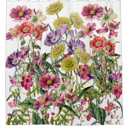 Cortina Para Box Meadow Wildflower