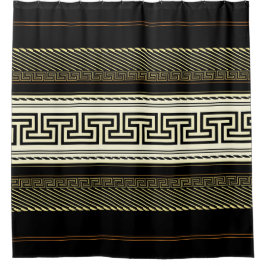 Cortina Para Box Meander Line Art