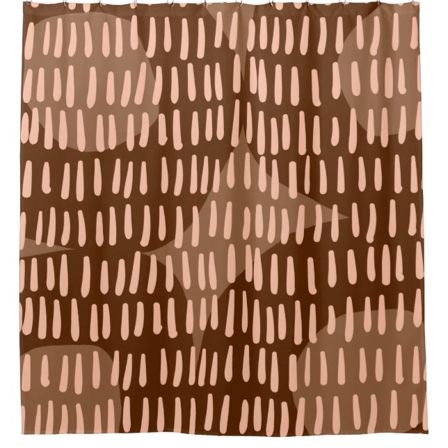 Cortina Para Box Meio século Moderno Abstrato (Frente)