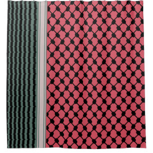 Cortina Para Box Melancia palestiniana Hatta Keffiyeh Kufiya Folk