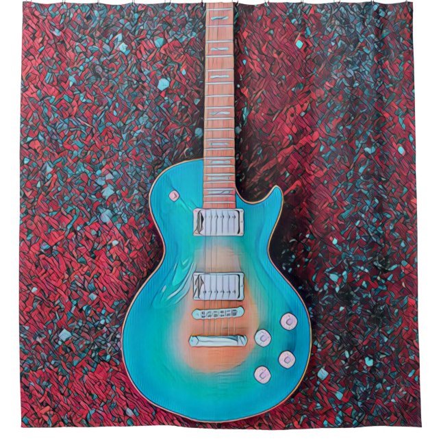 Cortina Para Box Melhor guitarrista de sempre (Frente)