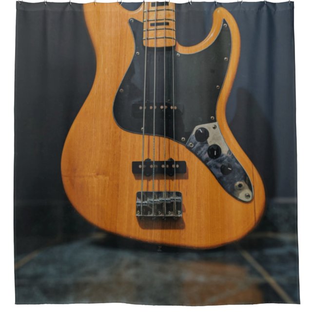 Cortina Para Box Melhor Presente Guitarista (Frente)