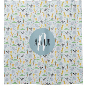 Cortina Para Box Meninos Selvagens Selvagens Selvagens Safari Zebra