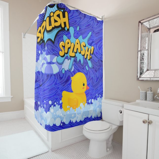 Cortina Para Box Mergulho Splash (In Situ)